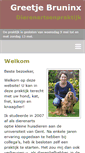 Mobile Screenshot of dierenartsgreetjebruninx.be