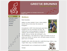 Tablet Screenshot of dierenartsgreetjebruninx.be